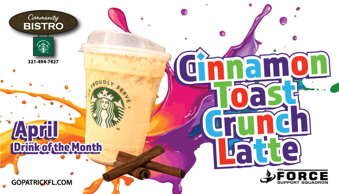 Bistro Drink of the Month: Cinnamon Toast Crunch Latte