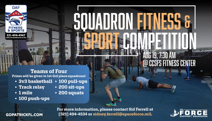 Squadron Fitness & Sports Competition