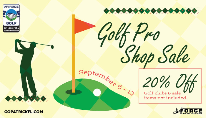 20% Pro Shop Sale