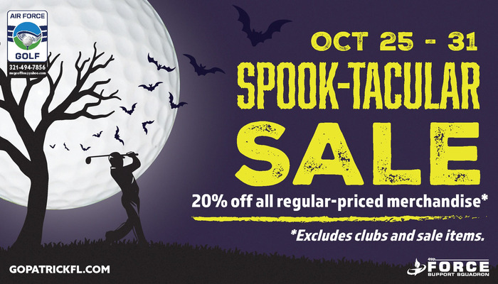 20% Spooktacular Pro Shop Sale