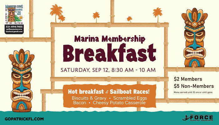 Marina Membership Breakfast