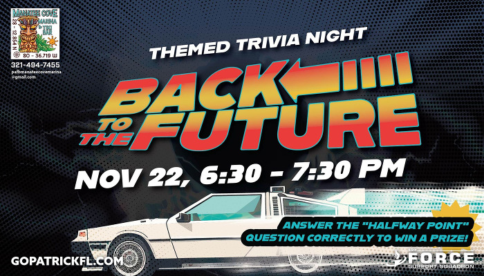 Marina Trivia Night: Back to the Future