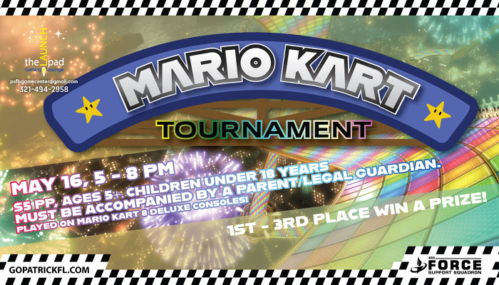 Launch Pad Tournament: Mario Kart