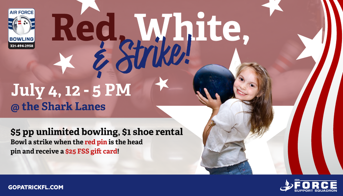Red, White & Strike!