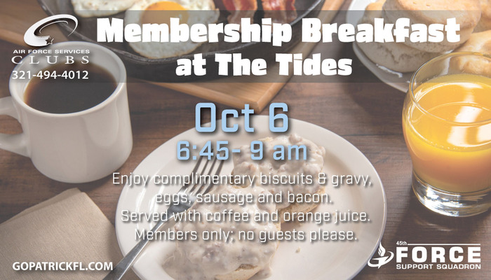 Tides Membership Breakfast