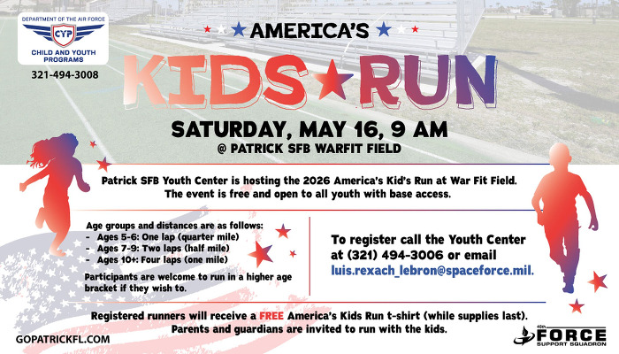 Annual America’s Armed Forces Day Kids Run