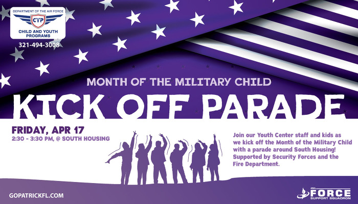 Month of the Military Child Parade