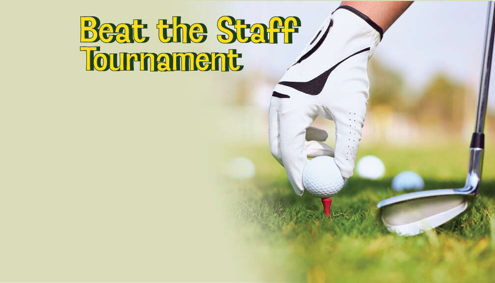 Beat the staff golf tournament