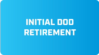 Initial DoD retirement