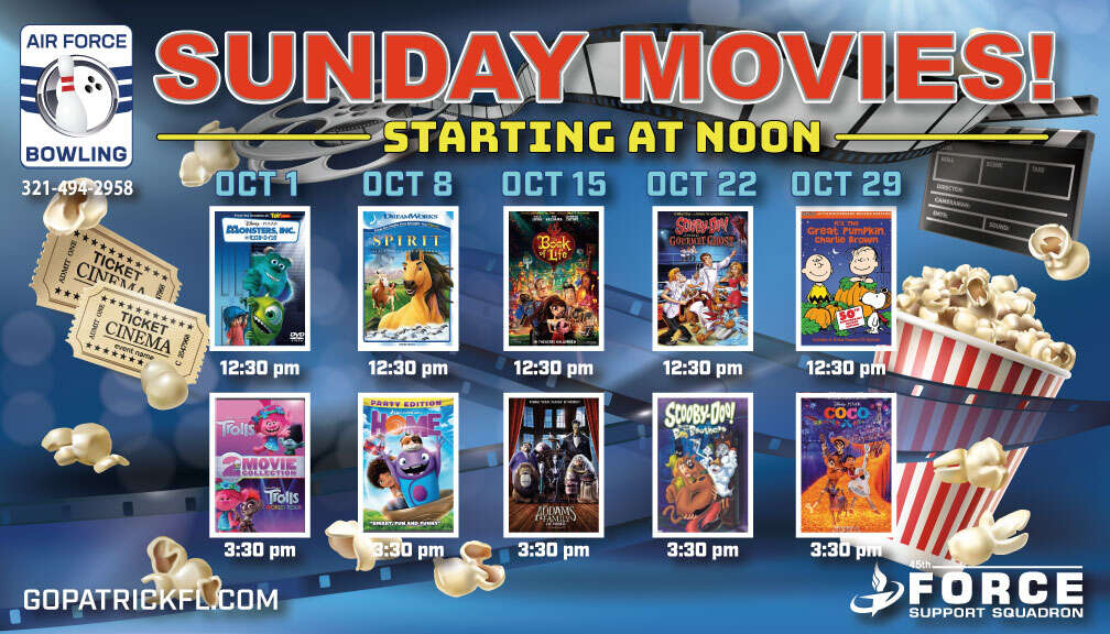 Shark Lanes October Movies